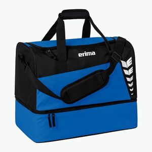 Edzőtáska ERIMA Six Wings Sports Bag With Bottom Compartment 94, 5 l new royal/black (Six Wings Sports Bag With Bottom Compartment 7232310) kép