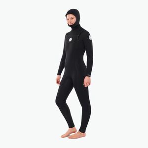 Női neoprénruha Rip Curl Dawn Patrol 5/4mm Chest Zip Hooded black (Dawn Patrol 5/4mm Chest Zip Hooded WSMYHW) kép