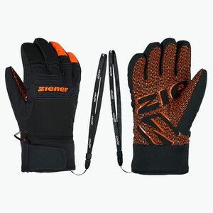 Gyerek síkesztyűk ZIENER Lanus-Z AS PR bright orange (Lanus-Z AS PR 115026.187.5) kép
