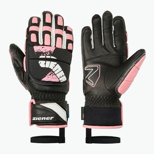 Gyerek síkesztyűk Ziener Lanus-Z AS PR black/pink vanilla (Lanus-Z AS PR 115028.12342.5) kép