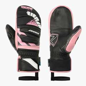 Gyerek síkesztyűk Ziener Lopaki-Z AS PR Mitten black/pink vanilla (Lopaki-Z AS PR Mitten 115029.12342.5) kép