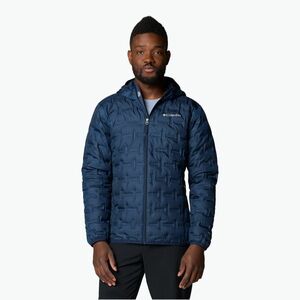 Férfi pehelykabát Columbia Delta Ridge II Down Hooded collegiate navy (Delta Ridge II Down Hooded 2086222698) kép