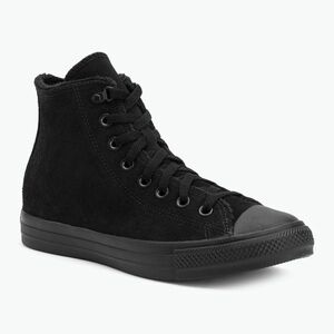 Tornacipők Converse Chuck Taylor All Star Hi Suede Faux Fur black (Chuck Taylor All Star Hi Suede Faux Fur A05614C) kép