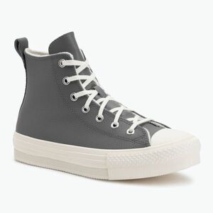 Női tornacipő Converse Chuck Taylor All Star EVA Lift Platform Leather sharkskin/warm quarry/egret (Chuck Taylor All Star EVA Lift Platform Leather A09259C) kép