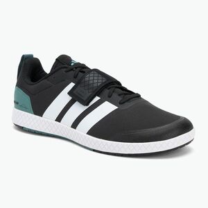 Súlyemelő cipők adidas The Total 2 core black/grey six (The Total 2 JP9870) kép