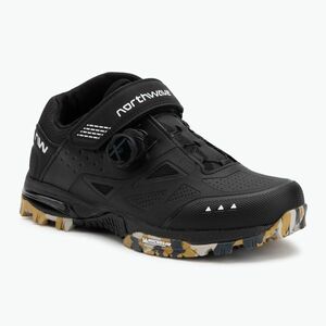 Férfi MTB kerékpáros cipő Northwave Enduro Mid 2 black/camo (Enduro Mid 2 80223011) kép