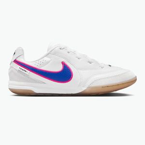 Gyerek focicipő Nike Tiempo Streetgato Jr white/pink blast/racer blue (Tiempo Streetgato Jr IB5039-146) kép