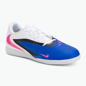 Férfi beltéri futballcipő Nike Phantom 6 Low Club IC racer blue/white/pink blast (Phantom 6 Low Club IC HQ2323-446) kép