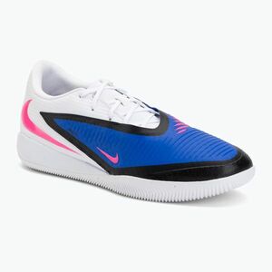 Férfi focicipők Nike Phantom 6 Low Academy IC racer blue/white/pink blast (Phantom 6 Low Academy IC HQ2319-446) kép