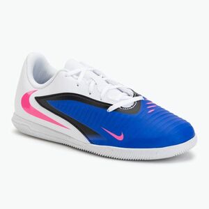 Gyerek focicipő Nike Jr. Phantom 6 Low Club IN racer blue/white/pink blast (Jr. Phantom 6 Low Club IN HQ2031-446) kép