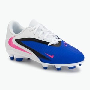 Gyerek focicipő Nike Phantom 6 Low Club MG racer blue/white/pink blast (Phantom 6 Low Club MG HM9202-446) kép
