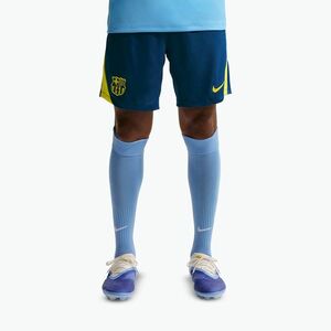 Férfi labdarúgó rövidnadrág Nike FC Barcelona Strike SE gym blue/opti yellow/opti yellow (FC Barcelona Strike SE FZ1348-431) kép