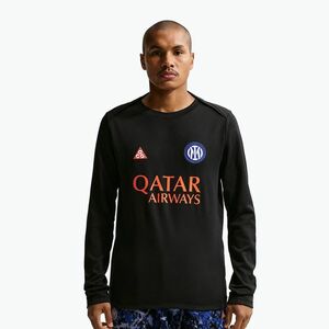 Férfi hosszú ujjú labdarúgó mez Nike Inter Milan Academy Pro Warm SE black/safety orange (Inter Milan Academy Pro Warm IO7951-010) kép