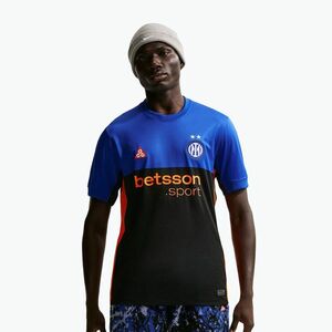 Férfi Nike Inter Milan Stadium SE focimez hyper blue/black/safety orange (Inter Milan Stadium SE IM6998-413) kép