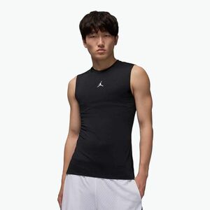 Férfi funkcionális póló Nike Jordan Sport Dri-FIT black/white (Jordan Sport Dri-FIT HV4101-010) kép