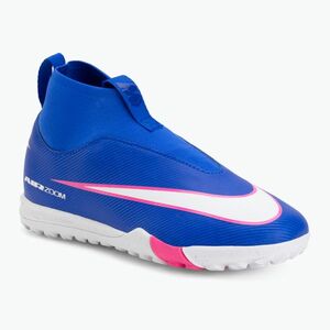 Gyerek futballcipő Nike Mercurial Superfly 10 Academy TF racer blue/white (Mercurial Superfly 10 Academy TF FQ8310-446) kép