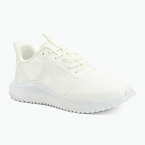 Férfi cipők Calvin Klein YM0YM01442 Eva Runner Lace Up Mat Mix 0GJ triple bright white (Eva Runner Lace Up Mat Mix YM0YM014420K4) kép