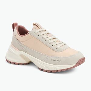 Női cipők Calvin Klein YW0YW02075 Hike Runner Mg Nylon Mix whisper pink/dark ecru/dusty rose (Hike Runner Mg Nylon Mix YW0YW020750JB) kép