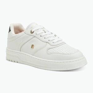 Női cipők Tommy Hilfiger Sporty Cupsole Corp white (Sporty Cupsole Corp FW0FW09025YBS) kép