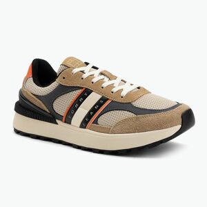 Férfi cipők Tommy Jeans TJM Technical Runner Ess dark dune (TJM Technical Runner Ess EM0EM01537) kép