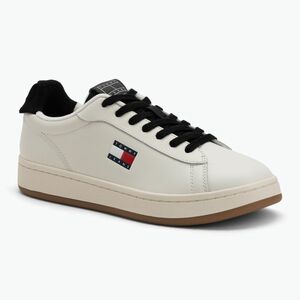 Női cipők Tommy Jeans Archive Court ivory/black (Archive Court EN0EN0281502T) kép