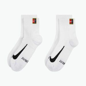 Zokni Nike Court Multiplier Max 2 pár white/white (Court Multiplier Max CU1309-100) kép