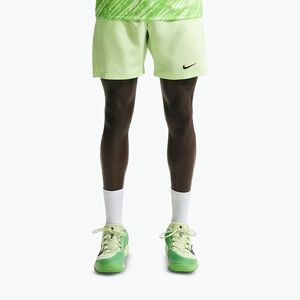 Férfi tenisz rövidnadrág Nike Court Dri-Fit Victory 7" Light Liquid Lime/Black (Court Dri-Fit Victory 7" FD5380-360) kép
