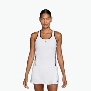 Női teniszpóló Nike Advantage Dri-Fit Tank white/black (Advantage Dri-Fit Tank II3606-100) kép
