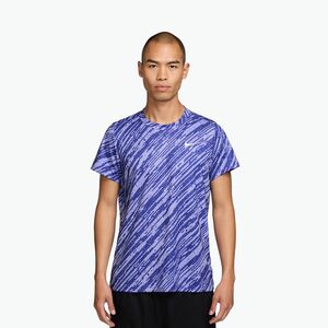 Férfi teniszpóló Nike Court Dri-Fit Victory Print lapis blue/white (Court Dri-Fit Victory Print IB1530-430) kép