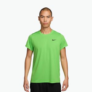 Férfi teniszpóló Nike Court Dri-Fit Victory mean green/black (Court Dri-Fit Victory FZ6921-307) kép
