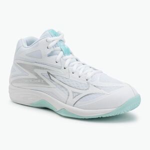 Női röplabdacipő Mizuno Thunder Blade Z Mid white/blue tint (Thunder Blade Z Mid V1GC237540) kép