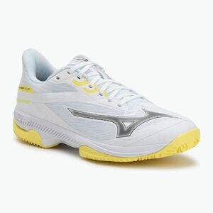 Női padelcipő Mizuno Wave Exceed Court Padel W white/black send/lemon tonic (Wave Exceed Court Padel W 61GB252344) kép