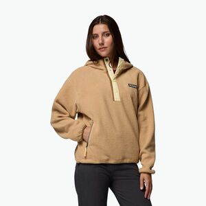 Női polár pulóver Columbia Helvetia II Hoodie canoe (Helvetia II Hoodie 2092191262) kép