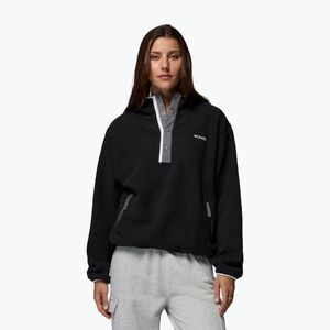 Női polárpulóver Columbia Helvetia II Hoodie black (Helvetia II Hoodie 2092191011) kép