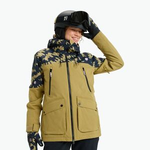 Női snowboarddzseki ROXY Stated fennel seed/big flower (Stated ERJTJ03515-TMG1) kép