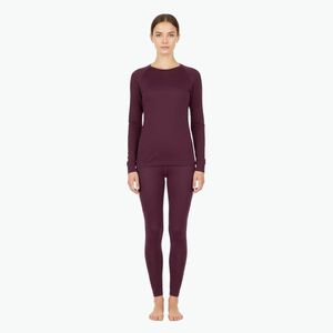 Női thermo fehérnemű szett WOOLCANO Merino SET0543 purple (Merino SET0543 WLC-B5AP021-PLM) kép