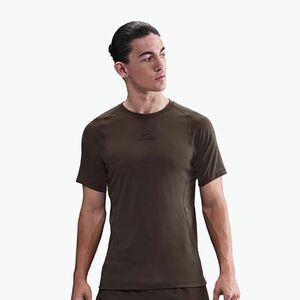 Férfi edzőpóló Nike Pro Training Dri-Fit baroque brown/black (Pro Training Dri-Fit HV0409-237) kép