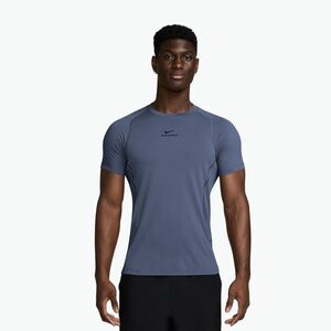 Férfi edzőpóló Nike Pro Training Dri-Fit diffused blue/black (Pro Training Dri-Fit HV0409-491) kép