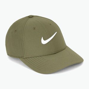 Baseball sapka Nike Dri-FIT Club medium olive/white (Dri-FIT Club FB5625-222) kép