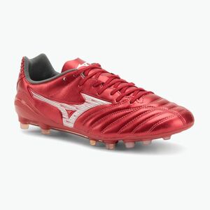 Férfi focicipő Mizuno Monarcida Neo III Pro AG morelia 40th red/white (Monarcida Neo III Pro AG P1GA252860) kép