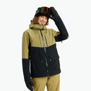 Női snowboarddzseki ROXY Gore-Tex Stretch Purelines fennel seed (Gore-Tex Stretch Purelines ERJTJ03506) kép