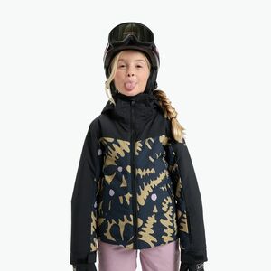 Gyerek snowboard dzseki ROXY Free Jet Block fennel seed big/flower rg (Free Jet Block ERGTJ03197-TMG2) kép
