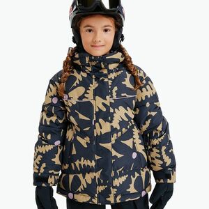 Gyerek snowboarddzseki ROXY Askamoon fennel seed/big flower Rg (Askamoon ERGTJ03191) kép