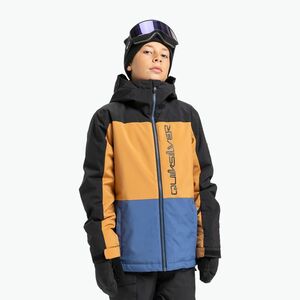 Gyerek snowboard dzseki Quiksilver Side Hit Block True Navy (Side Hit Block EQBTJ03218-BPZ0) kép