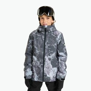 Gyerek snowboarddzseki Quiksilver Mission Printed thermostamp grayscale (Mission Printed EQBTJ03223-KVJ3) kép