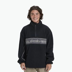Férfi snowboard pulóver Quiksilver Omni Sherpa Half Zip black (Omni Sherpa Full Zip EQYPF03064) kép