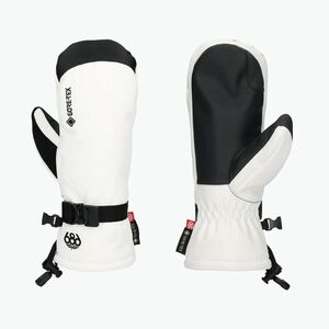 Női snowboard kesztyű 686 Gore-Tex Linear Mitt white (Gore-Tex Linear Mitt M5WNGLV323-WHT) kép