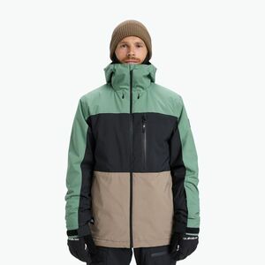 Férfi snowboard kabát Quiksilver Sycamore Block 20K dark ivy (Sycamore Block 20K EQYTJ03503) kép