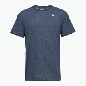 Férfi póló Nike Dri-Fit smokey obsidian heather/matte silver (Dri-Fit AR6029-473) kép