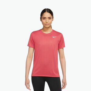 Női edzőpóló Nike Dri-Fit sea coral/white (Dri-Fit DX0687-897) kép
